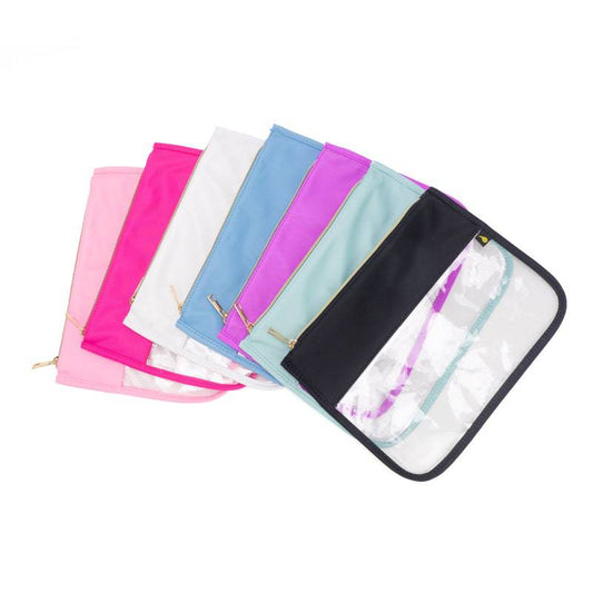 Threaded Pear Bailey Clear Pouch | Includes Up To 5 Patches