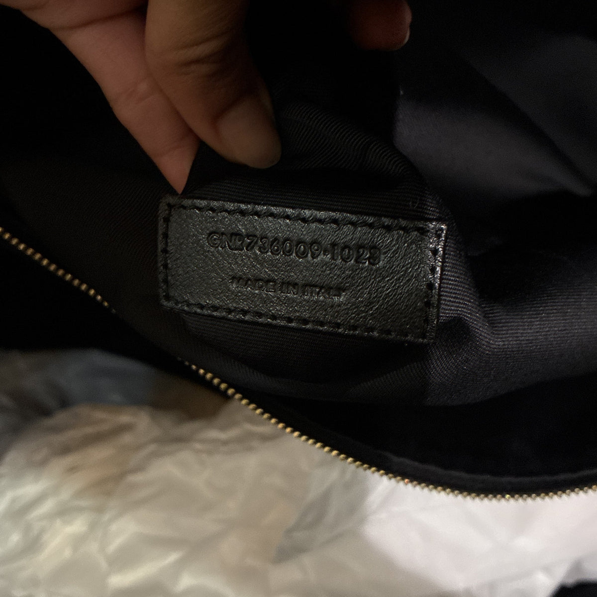 ES Giant Travel Bag Quilted Leather