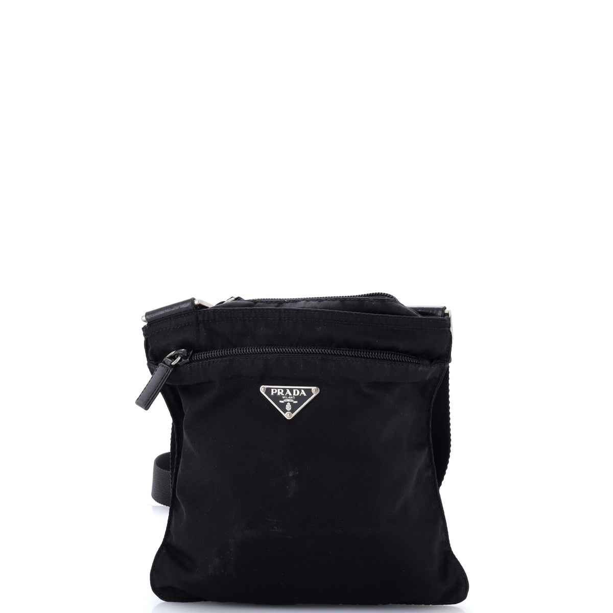 Flat Messenger Bag Tessuto Small