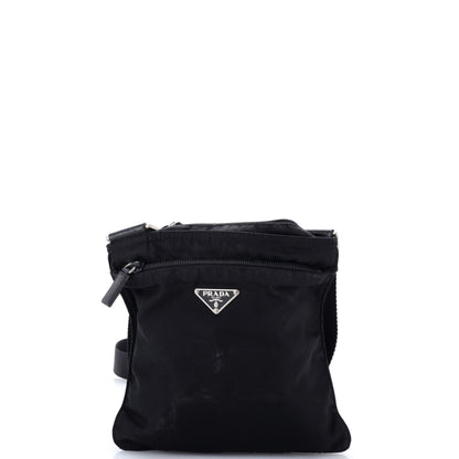 Flat Messenger Bag Tessuto Small