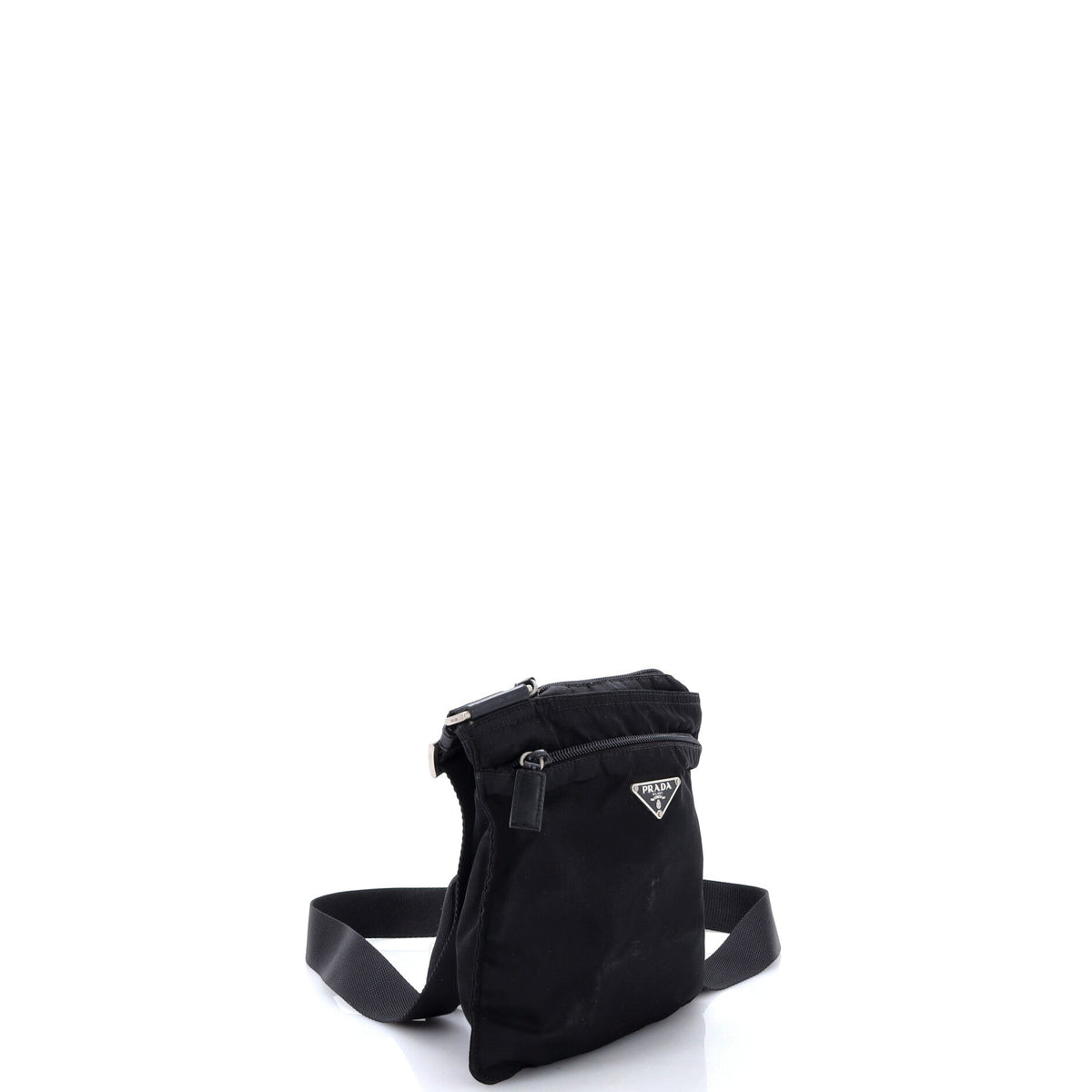 Flat Messenger Bag Tessuto Small