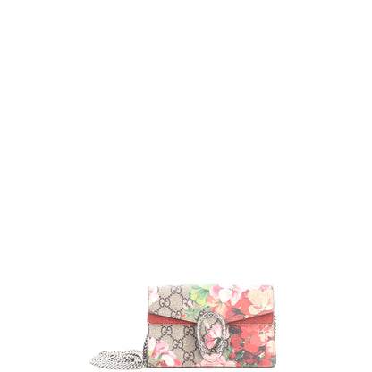 Dionysus Bag Blooms Print GG Coated Canvas Super Mini