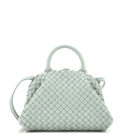 Padded Handle Tote Intrecciato Nappa Mini