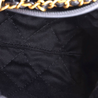 22 Chain Hobo Quilted Calfskin Mini