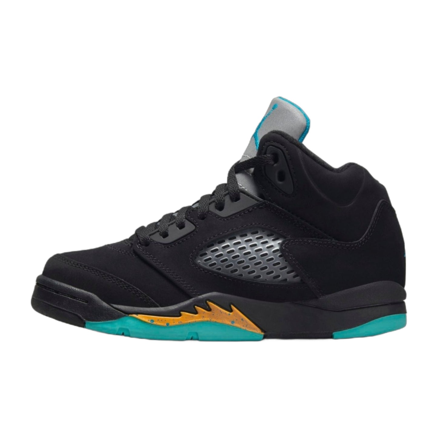 Air Jordan Preschool Retro 5 'Aqua' Ps Sneakers