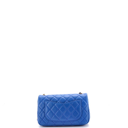 Pearl Crush Flap Bag Quilted Lambskin Mini