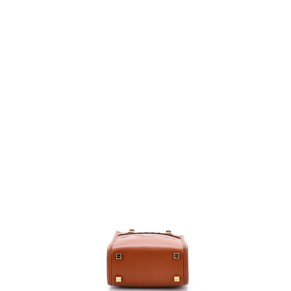 Sunshine Shopper Tote Leather Mini
