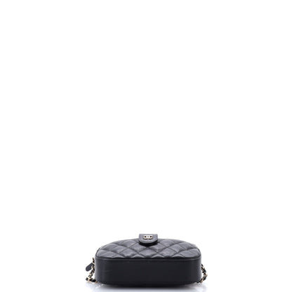 Slip Pocket Camera Case Bag Quilted Caviar Mini
