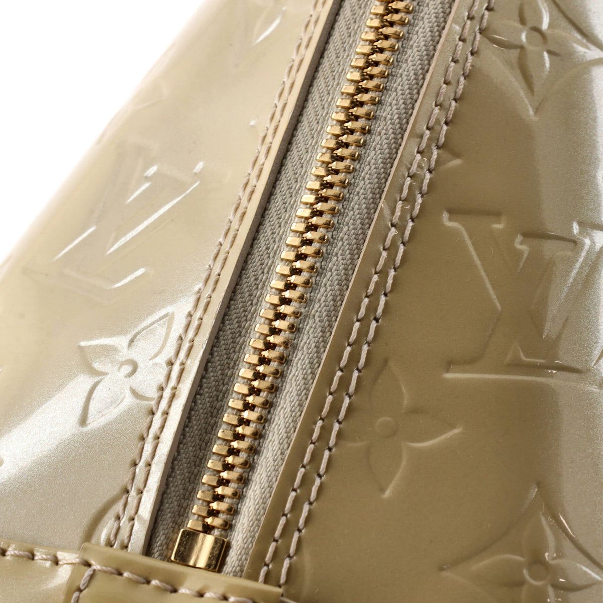 Alma Handbag Monogram Vernis PM