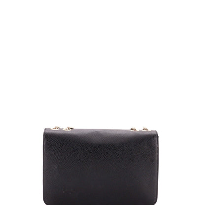 Interlocking Shoulder Bag Leather Medium