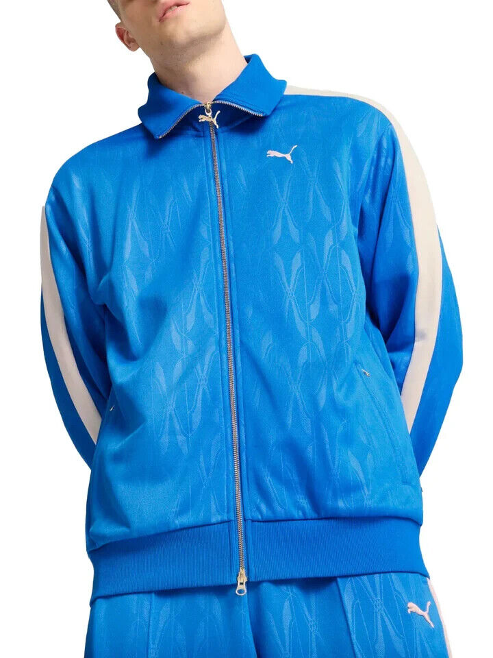 PUMA Neverworn T7 Men's Track Jacket — Blue