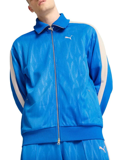 PUMA Neverworn T7 Men's Track Jacket — Blue