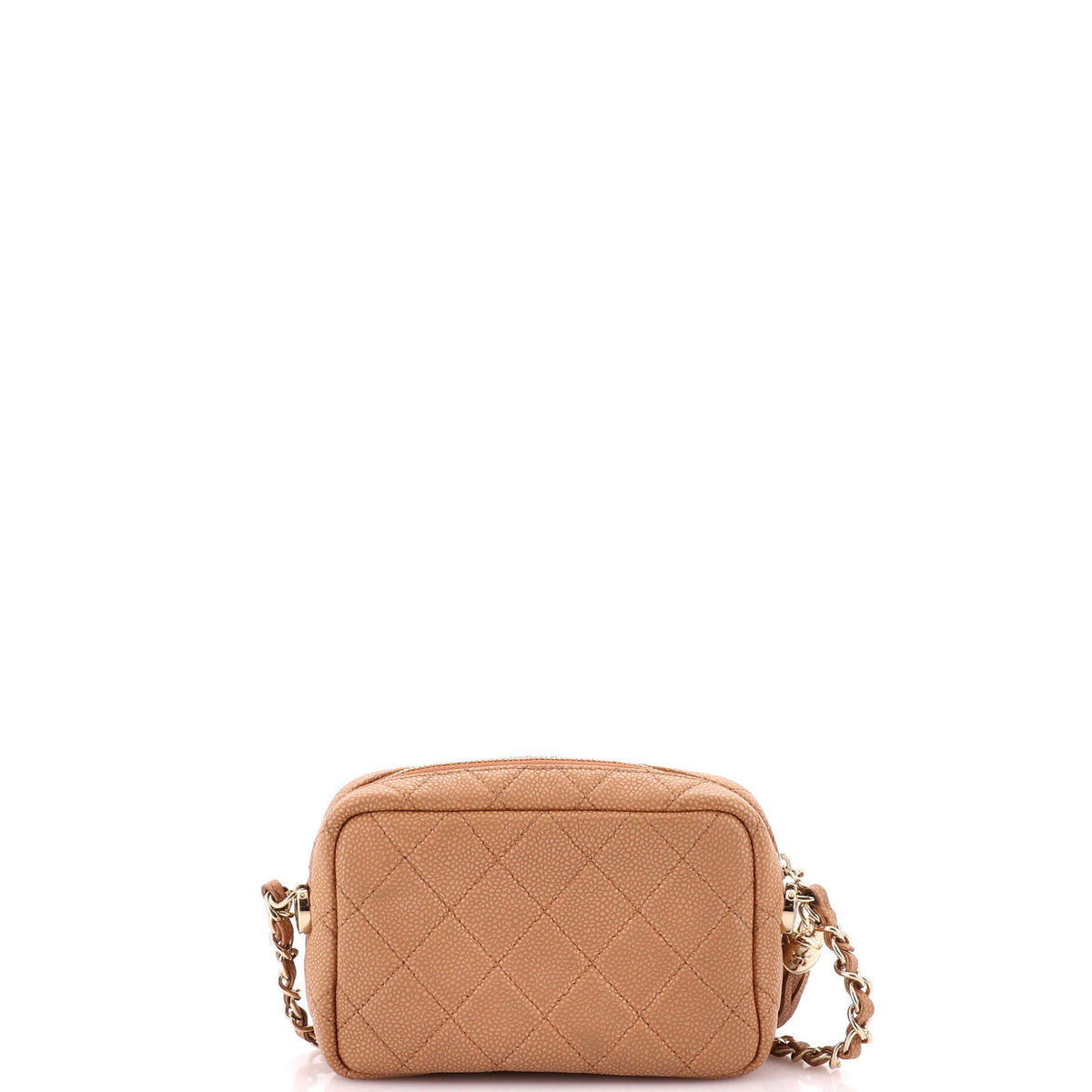 Coco Tassel Camera Case Quilted Caviar Mini