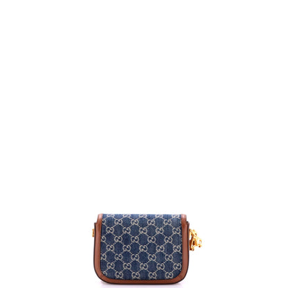 Horsebit 1955 Shoulder Bag GG Denim Mini
