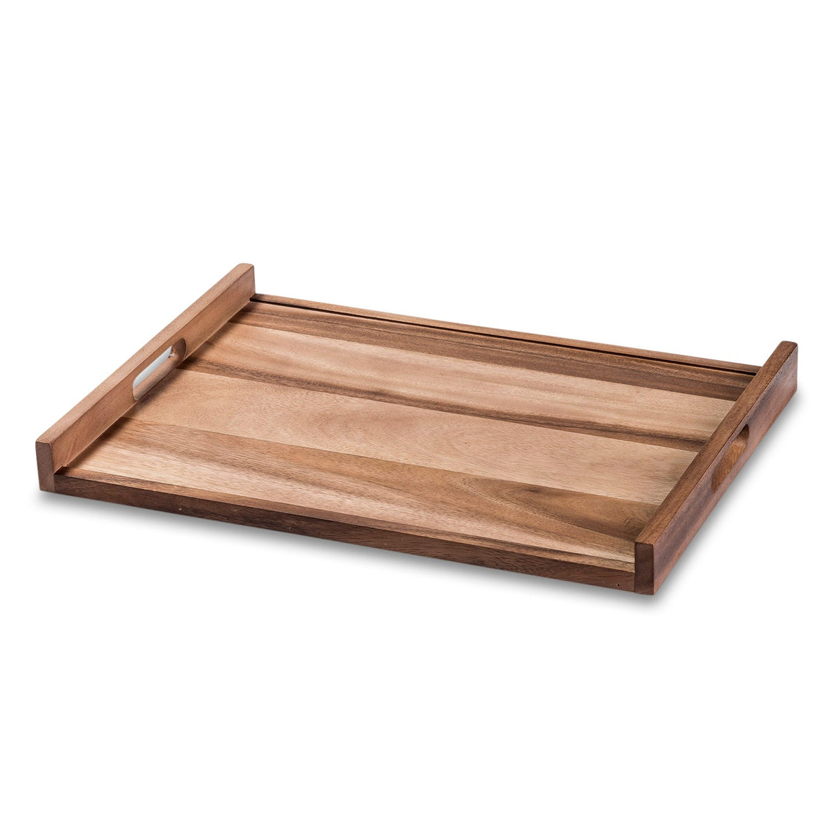 Kalmar Home Large Serving Tray - Solid Bottom