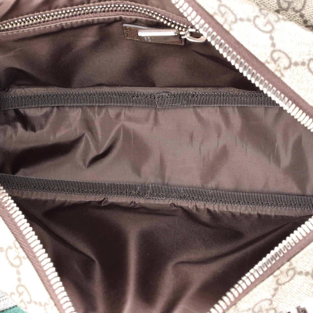 Web Buckle Messenger Bag GG Coated Canvas Small