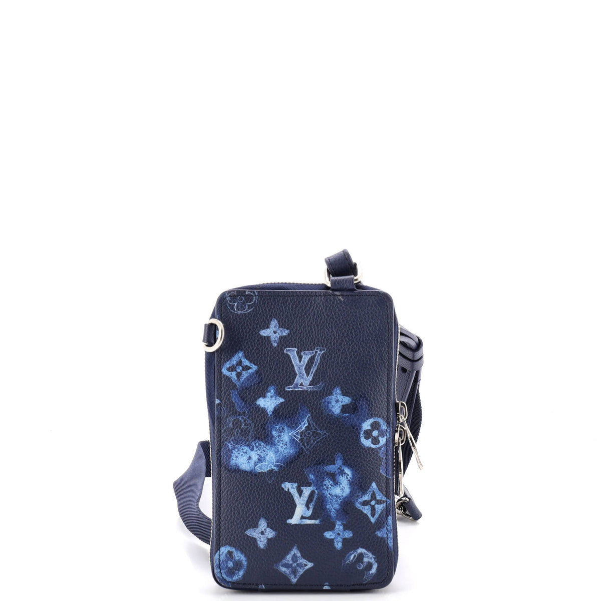 Phone Pouch Limited Edition Monogram Ink Watercolor Leather
