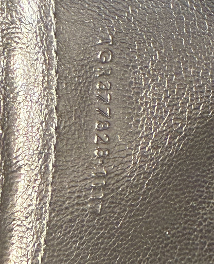 Classic Monogram Wallet on Chain Matelasse Chevron Leather Medium