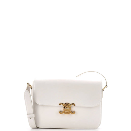 Triomphe Shoulder Bag Smooth Calfskin Large