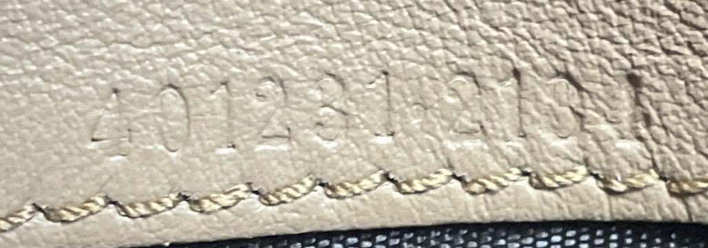 Dionysus Chain Wallet GG Coated Canvas Small