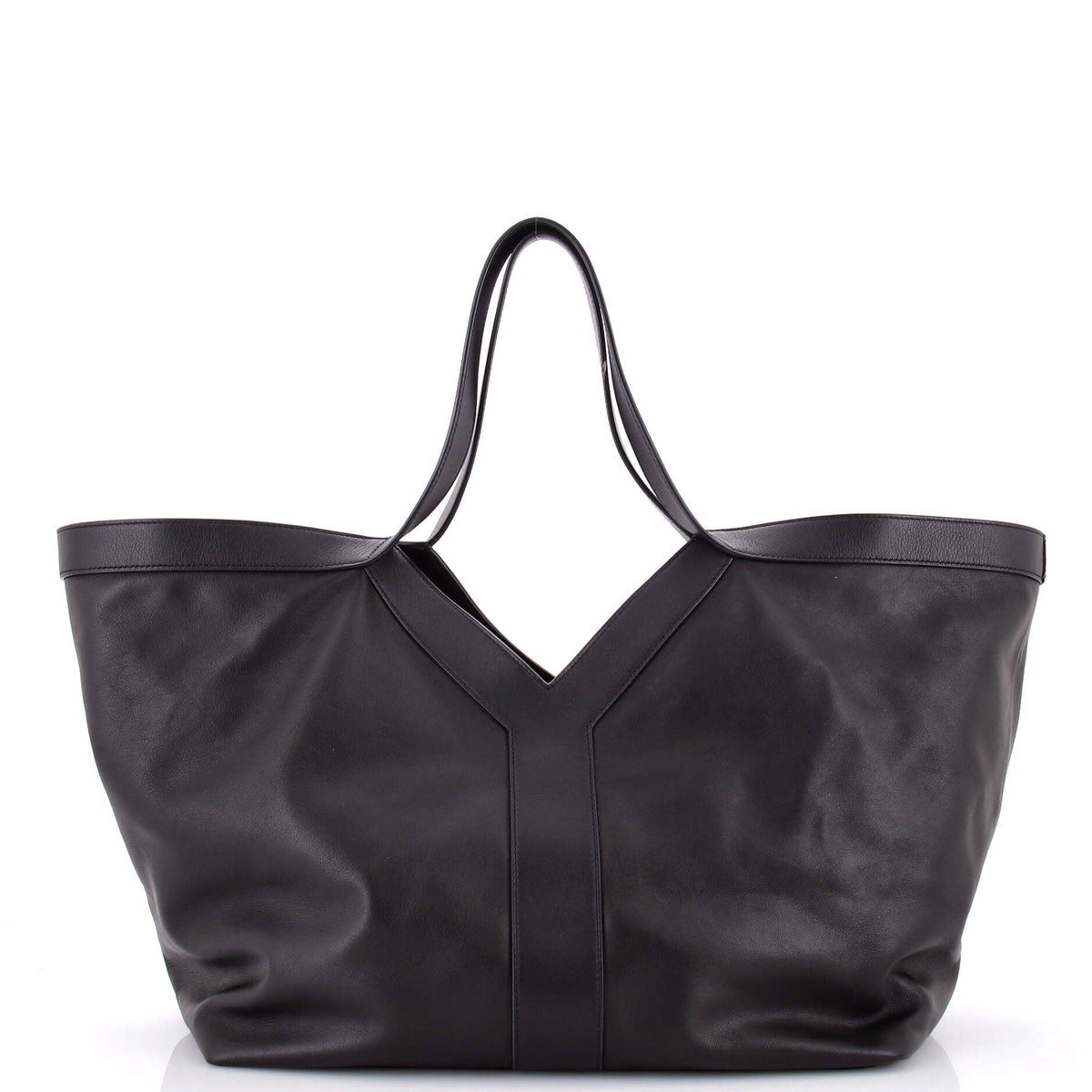 Y Tote Leather Medium