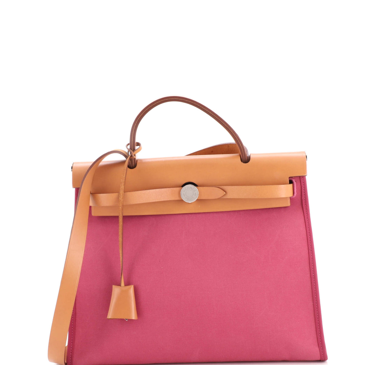 Herbag Zip Leather and Toile 31