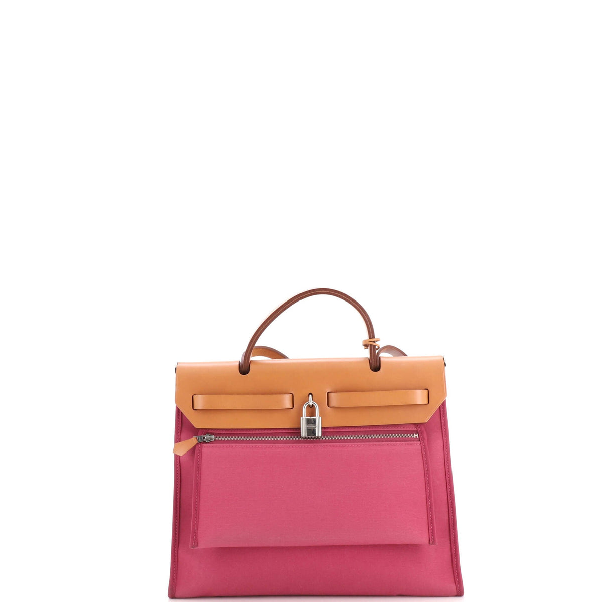 Herbag Zip Leather and Toile 31