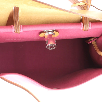Herbag Zip Leather and Toile 31