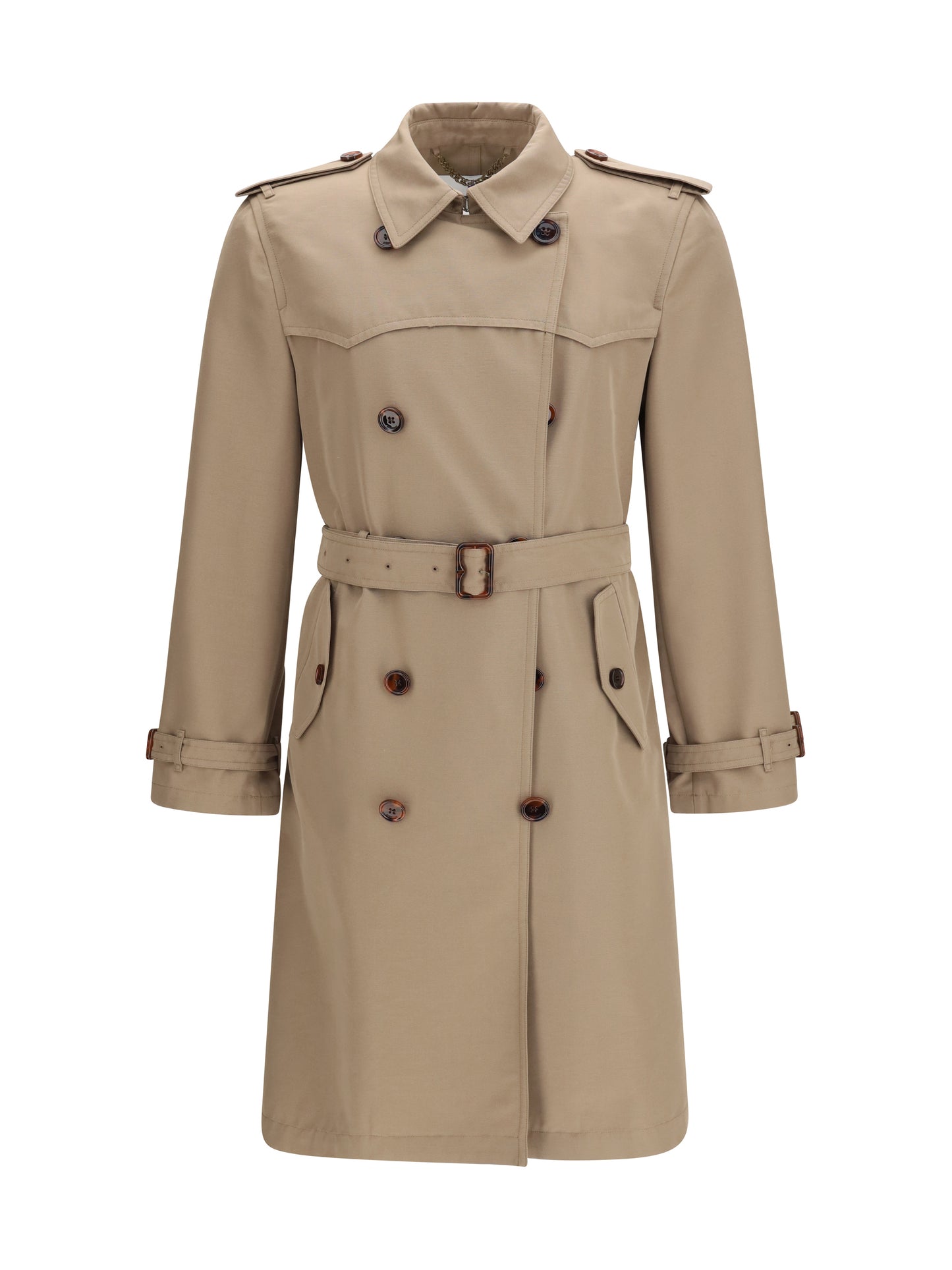 Trench Coat Double-Breasted Poplar