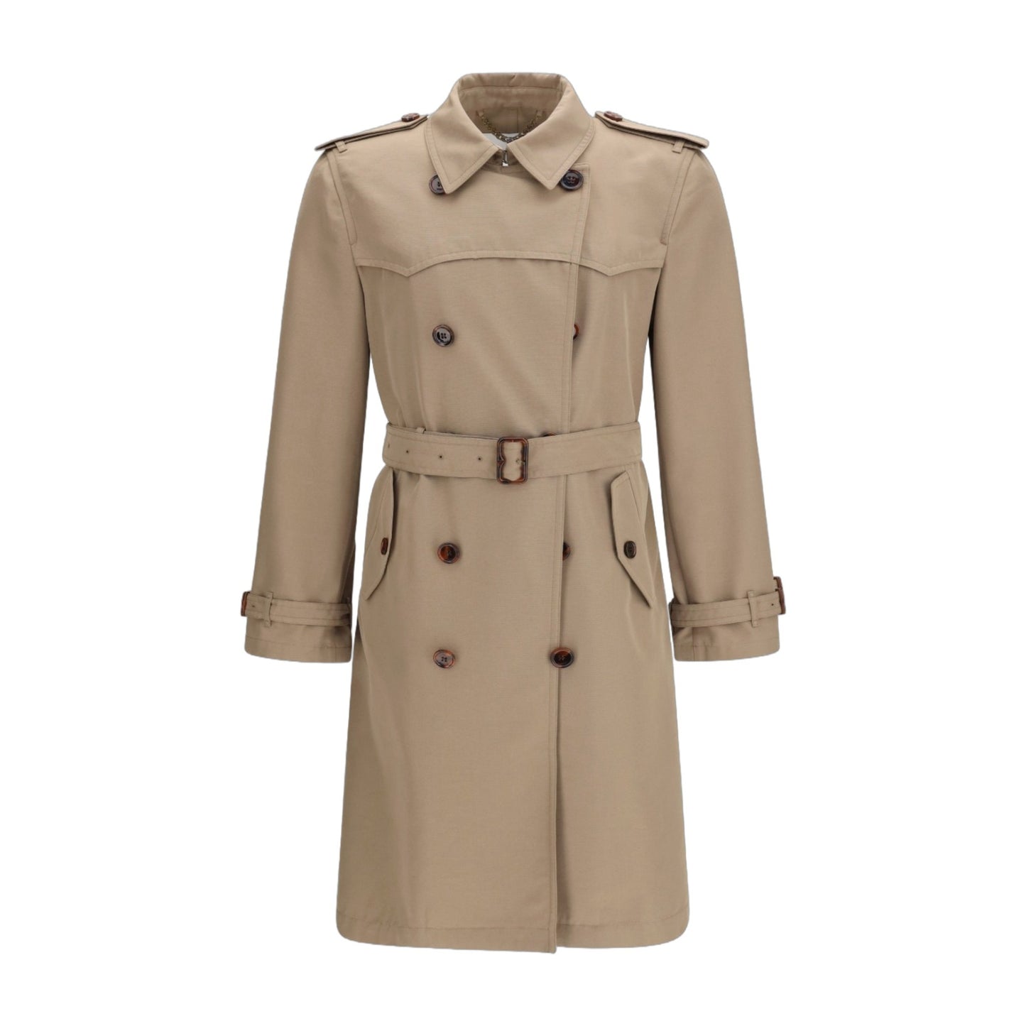 Trench Coat Double-Breasted Poplar
