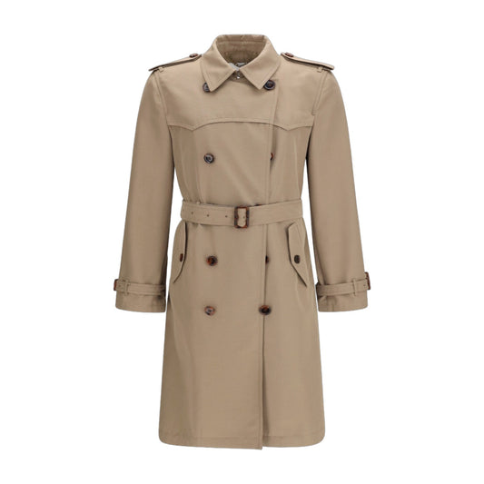 Trench Coat Double-Breasted Poplar