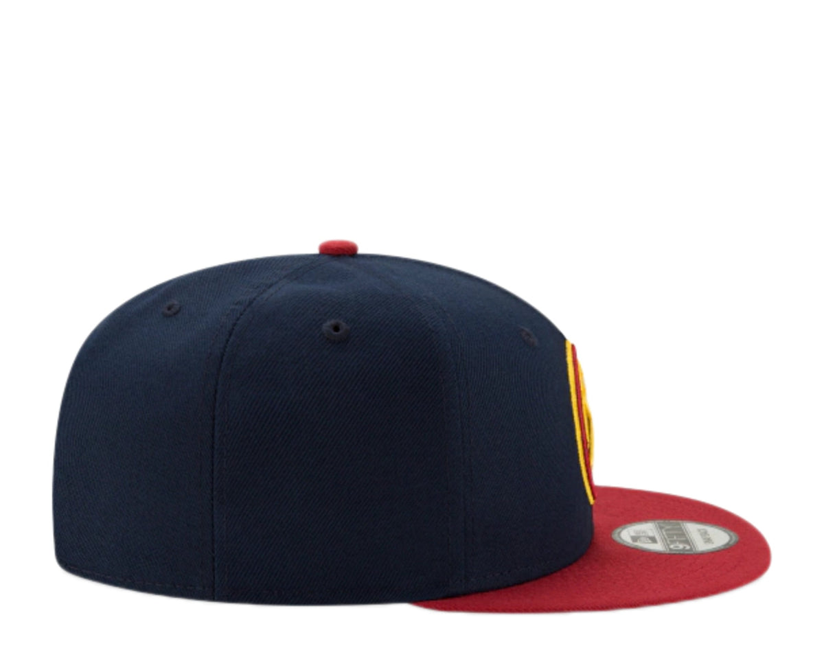 New Era Denver Nuggets 2-Tone OTC 9FIFTY Men's Snapback Hat — Navy/Burgundy