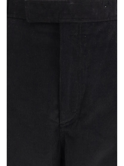 Chino Pants Corduroy Black