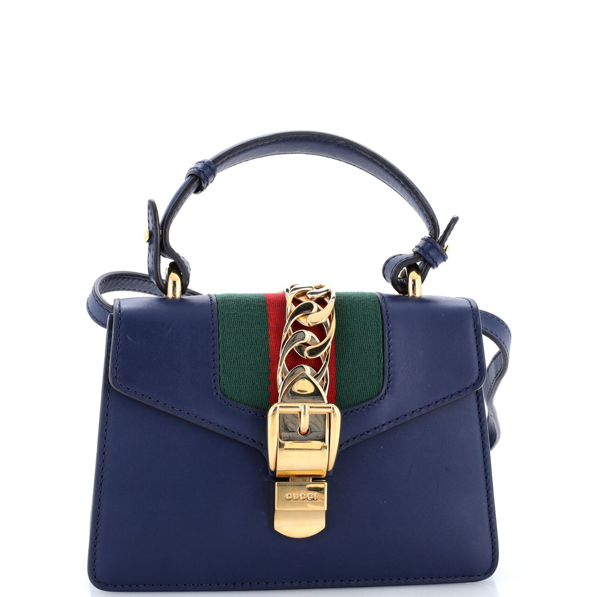 Sylvie Top Handle Bag Leather Mini