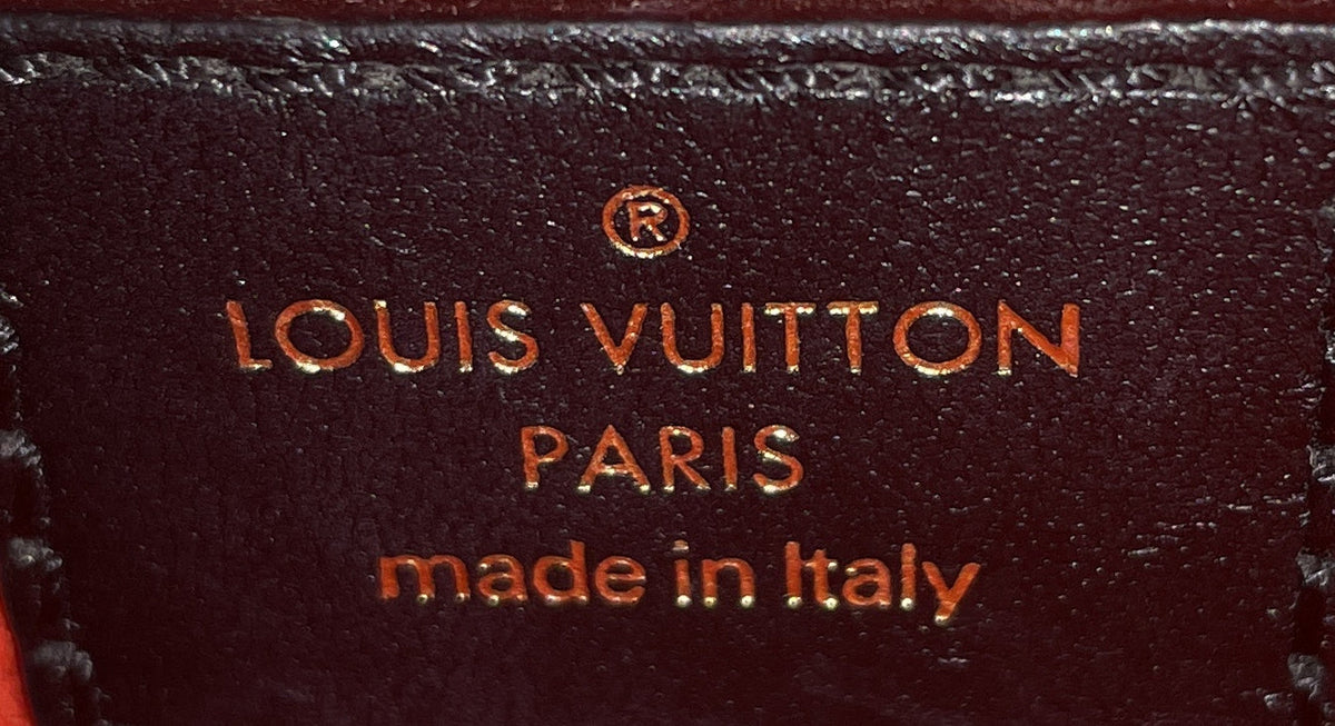 Coussin Bag Monogram Embossed Lambskin BB