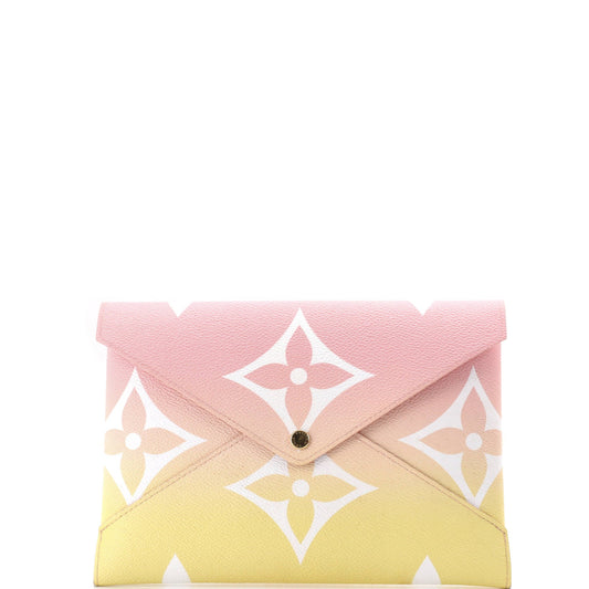 Kirigami Pochette By The Pool Monogram Giant GM