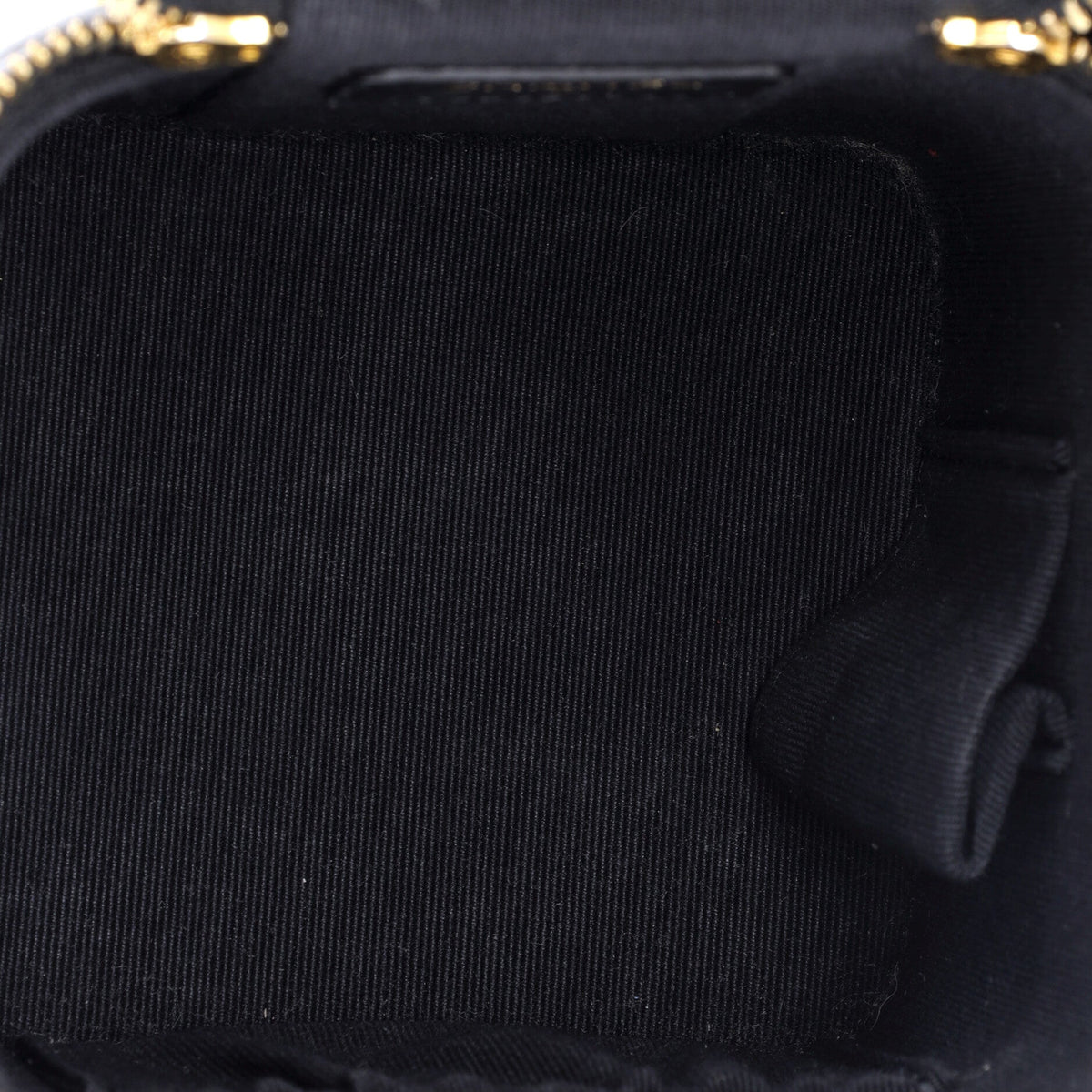 Polly Pocket Top Handle Vanity Case Quilted Lambskin Mini