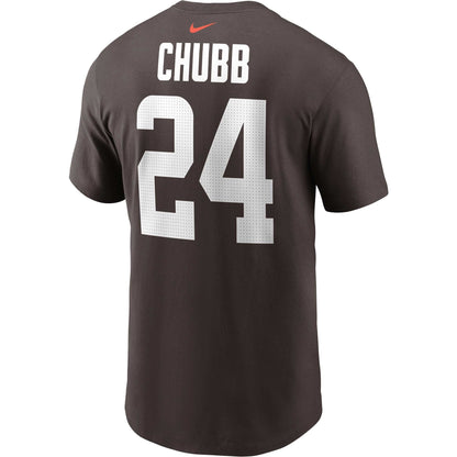 Nike Men's Nick Chubb Cleveland Browns Player N&N T-Shirt
