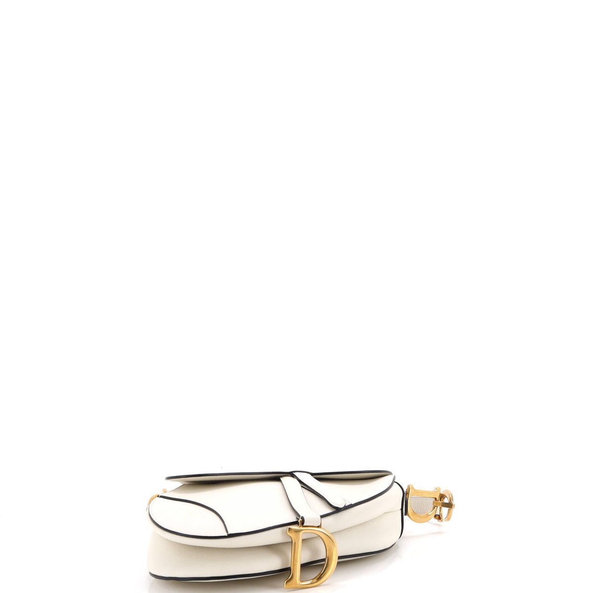 Saddle Handbag Leather Medium