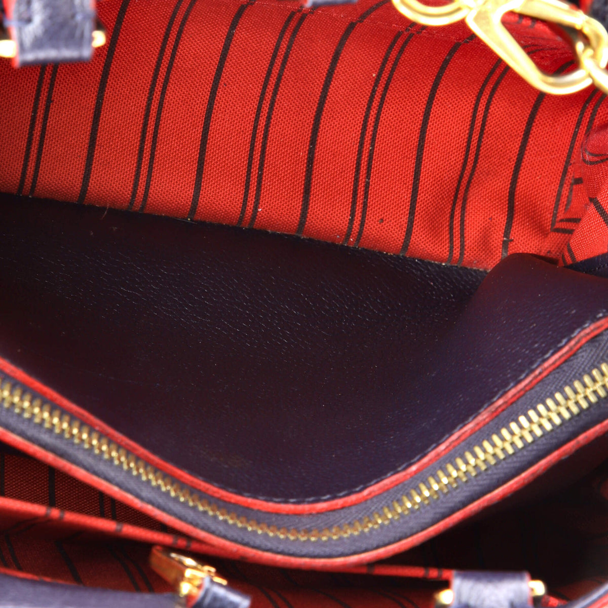 Montaigne Handbag Monogram Empreinte Leather BB