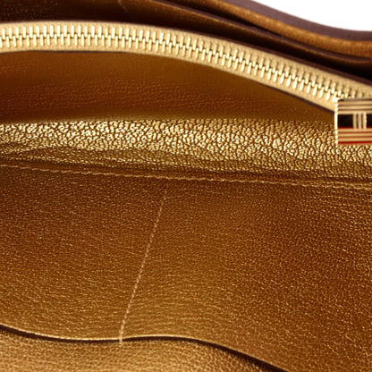 Kelly To Go Wallet Metallic Chevre Chamkilight