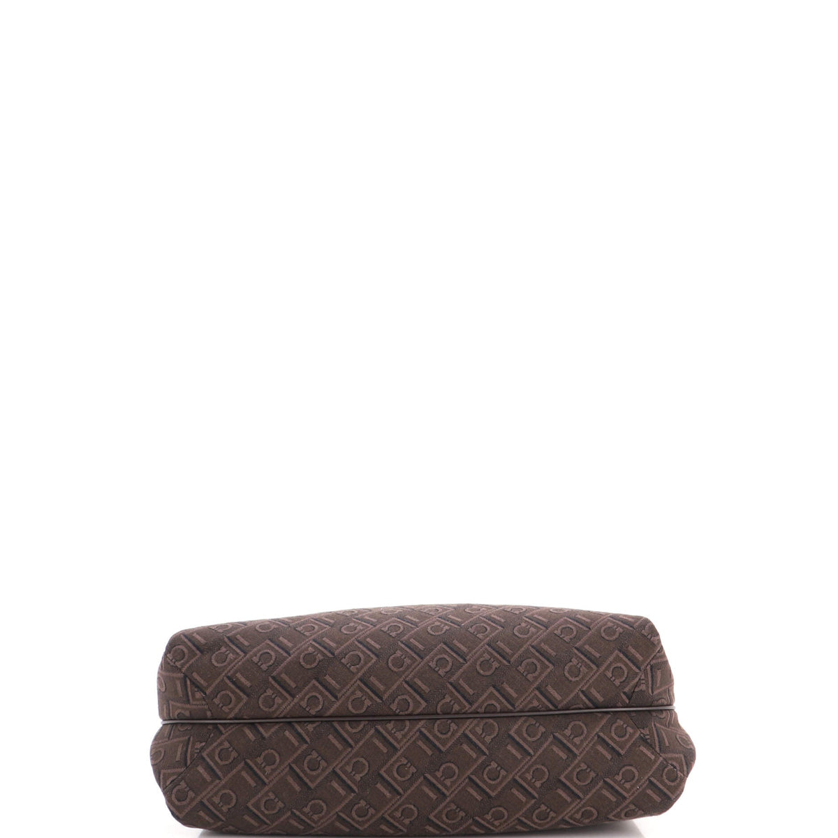 Gancini Shoulder Tote Bag Gancini Jacquard Medium