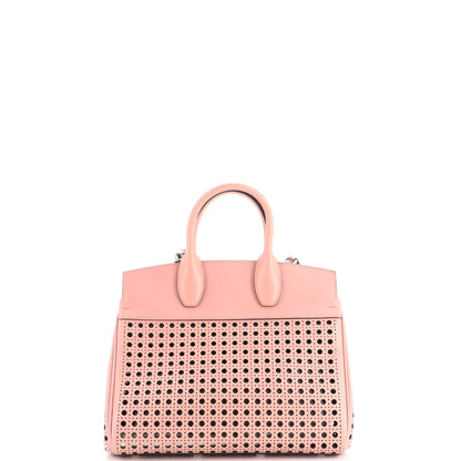 Studio Satchel Laser Cut Leather Small