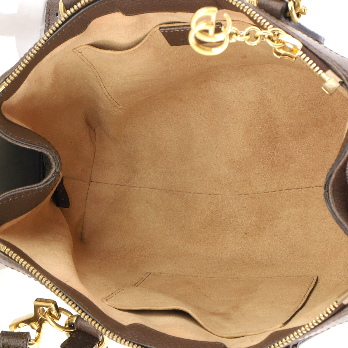 Ophidia Top Handle Tote GG Coated Canvas Small