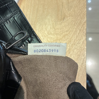 Open Tote Crocodile Medium