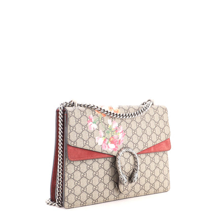 Dionysus Bag Blooms Print GG Coated Canvas Medium