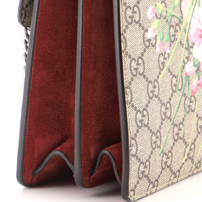 Dionysus Bag Blooms Print GG Coated Canvas Medium