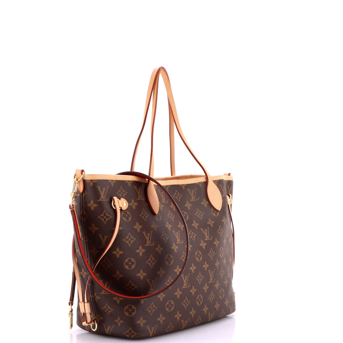 Neverfull Bandouliere Inside Out Monogram Canvas and Textile MM