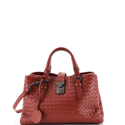 Roma Bag Intrecciato Nappa Small