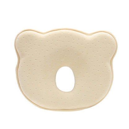 Newborn Anti-Roll Pillow with Flat Head Prevention